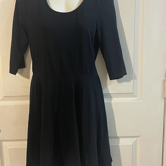 Express Chic Black Mini Dress - Picture 2 of 6